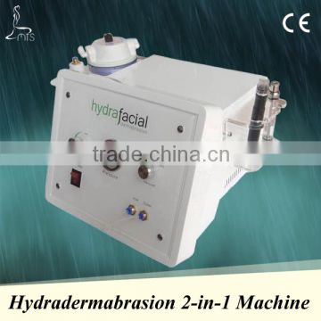 Portable hydro-dermabrasion machine, 2 handpiece with 17 tips for exfoliation and deep cleaning, 3 years warranty