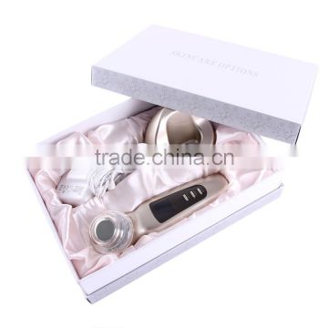 New portable ultrasonic face Care Massager Beauty Scrubber