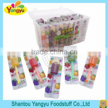 High quality lovely present fruit juice vitamin lollipop