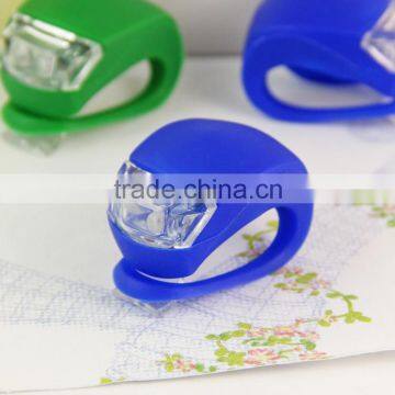 hot selling popular silicone led bicycle light,useful safety bicycle accessory led light