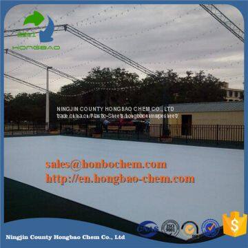 Outdoor Use Synthetic Ice Rink Floor Panels Barrier Dasher Boards