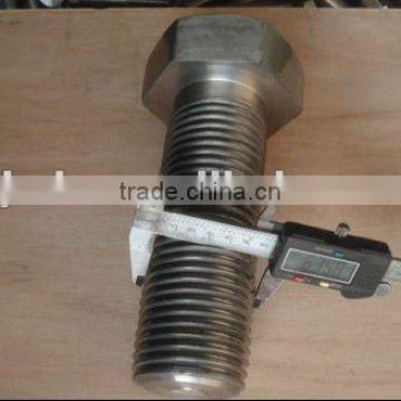 ASTM A453 GR660 A286 1.4944 GH2132 1.4980 Hex cap screw hex tap bolt