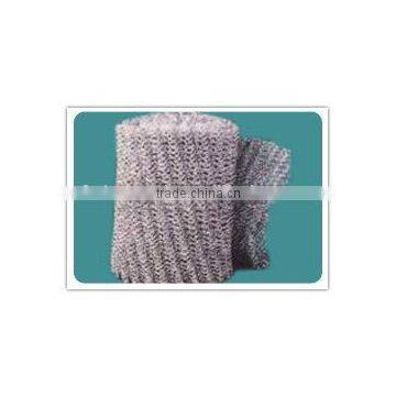 Knitted wire mesh