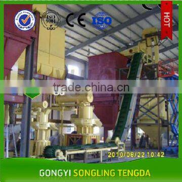 Double Vertical Ring Die Biomass Fuel Pellet Mill photo-2