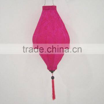 Pink silk lanterns from Vietnam manufacturer, lowest price for wholesale