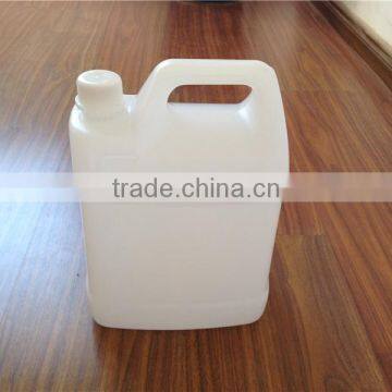 HDPE food grade 4.5L cooking oil plastic bottle with handle