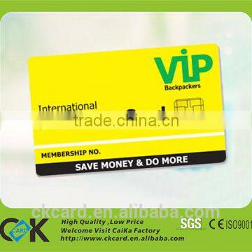 Customized coupon loyalty VIP discount card