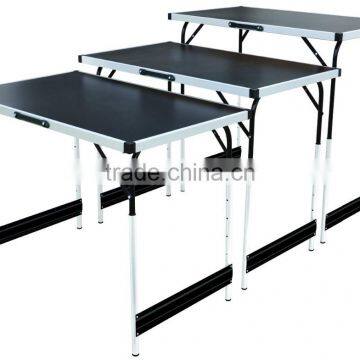 3pcs aluminum foldable wallpaper table set / aluminum foldable camping pasting table set