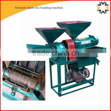 Neweek combine crusher electric black rice husking machine