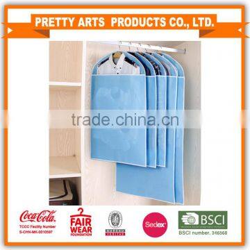 BSCI SEDEX Pillar 4 really factory audit nonwoven suit bag high quality blue customized