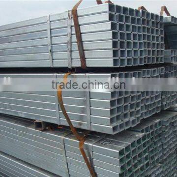 a89 ASTM Square and rectangular galvanized steel pipe for fence posts