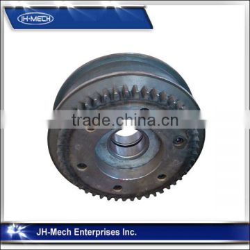 Ce Approved Train Wheel Casting Parts With Cast Steel Wheel