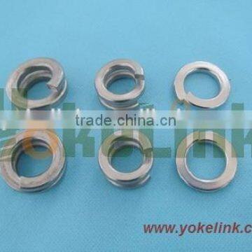 316 stainless steel double coil spring washer