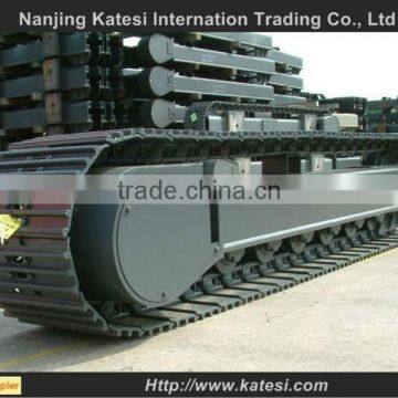 Steel Rubber Track Undercarriage / Crawler Undercarriage Spare Part / Rubber Steel Track Chassis From 0.5Ton to 120Ton photo-5