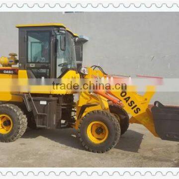 Heavy 1.2Ton ZL12F Boom Loader With Single Joystick Mechanical Pilot photo-2