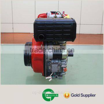Chinese Supplier Single Cylinder 20hp 192F Air-cooled Diesel Engine photo-2