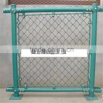 hot sale school PVC coated 50*50mm plastic chain link fence /low pirce chain link fence in rolls and pieces/chain link fence