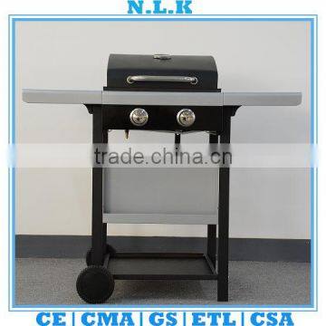 Outdoor Family party carbon steel gas BBQ grill