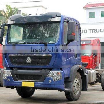 4x2 180hp Howo T5G Cargo Crane Truck Chassis Sale in Senegal photo-2