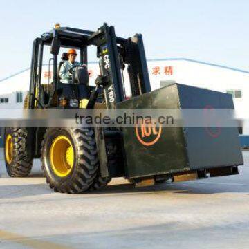 SWLTD CPCY100, 10 ton all terrain forklift