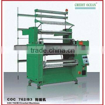 COC 762-B3 3 Bars elastic Crochet Machine