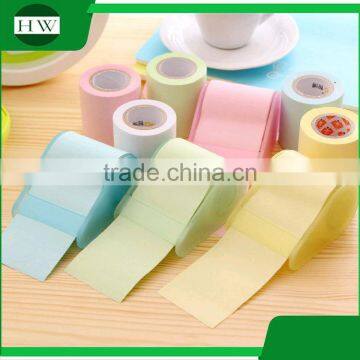 Promotional Wholesale Office Stationery Mini Portable Tear Roll Sticky Note Withadhesive Tape Holder photo-2