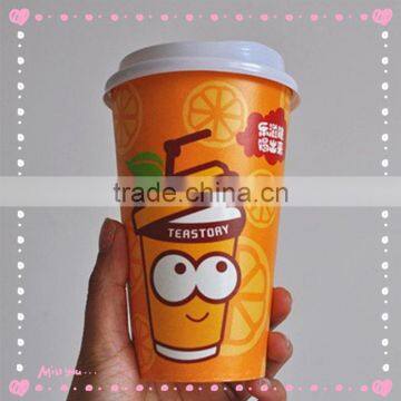 Logo Printed Disposable Paper Coffee Cup photo-3