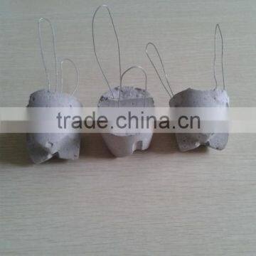 Single Size Reinforced Concrete Spacers WITH Fiber&wire, High Strength photo-2