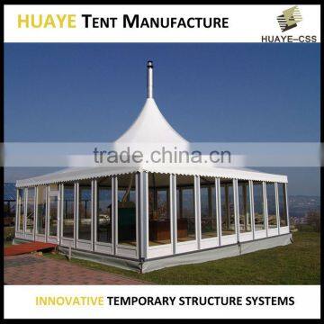 Aluminum 6082T6 frame PVC fabric waterproof tent 10 x 10m for wedding party