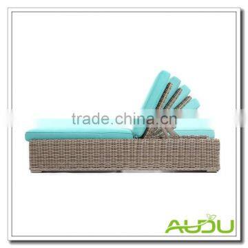 Audu Seattel Wicker Outdoor Sun Lounger photo-4