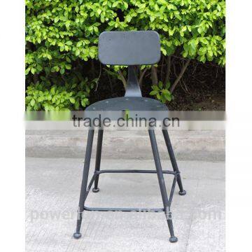 Furniture Metal Bar Stool Seat Chair Industrial Vintage Classic Style photo-2