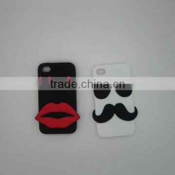 Beard and Lip Silicon Accessory for Iphone