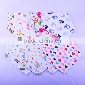 Trangle Cotton bandana bibs Wholesale