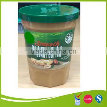 OEM IML plastic peanut butter pot