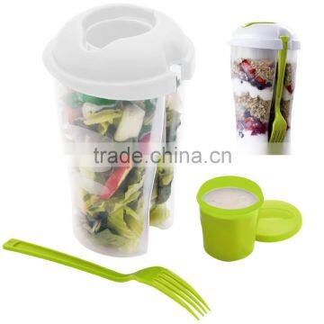 Fruit Salad Container Salad To Go Cup With Fork