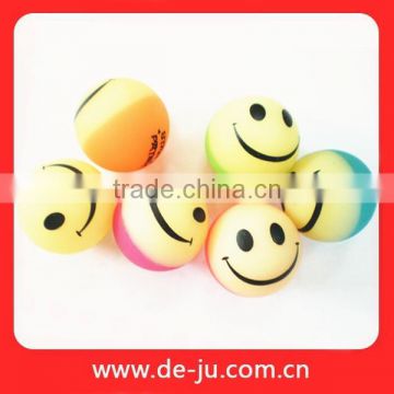 Luck Smile Face Printed 25mm 30mm 35mm Super Bouncy Ball