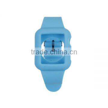 Wholesale in China Waterproof Silicone Watch Band ,Wrist Strap For Apple Watch,silicone Rubber Wrist Watch Strap photo-6