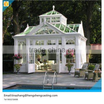 Trade assurance modern house design / glass conservatory / glass house