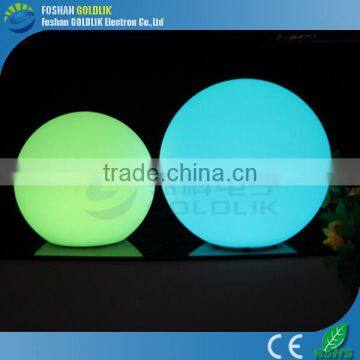 Color changing floating waterproof led light ball with IP65 water proof GKB-025RT