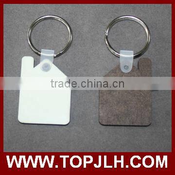 Promotional Decorative Gift MDF House Shape Keychain Personalized Sublimation photo-4