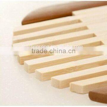 Fashionable Bamboo Bowl Mat photo-4