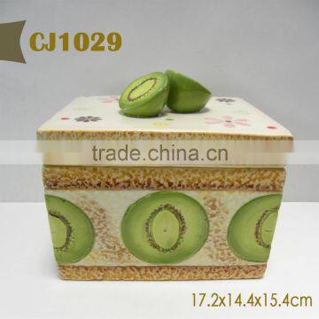 Cow Design Ceramic Seal Coffee Canister photo-6