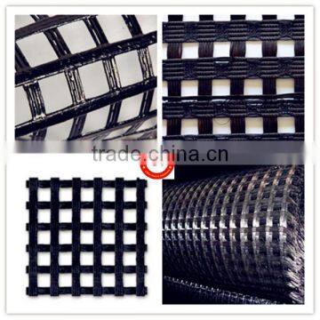 Road Engineering Biaxial Warp Knitted Polyester Geogrid photo-4