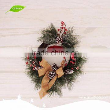 GNW CHWR-1605021 Professional Manufacturer Pine Needle Cheap Christmas Rattan Wreath photo-2