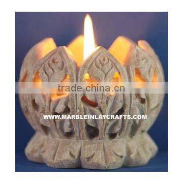 Marble Candle Holder,Hand Made,Marble t-lite Candle Holder