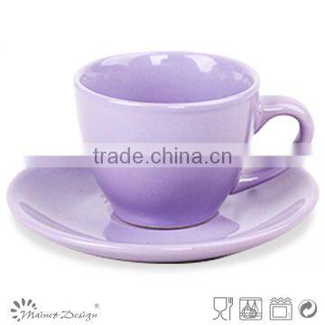 Cup Saucer Solid Colour High Quality Modern Design Wholesale Top Sale photo-3
