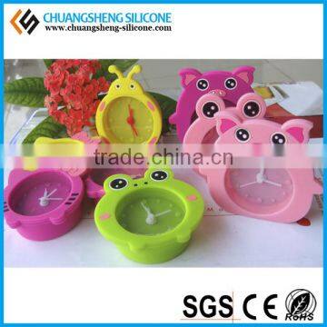 Candy Color Various Shape Kids Morning Ring Alarm Clock photo-5