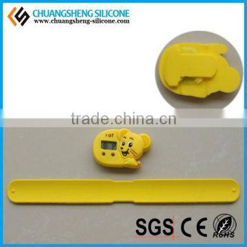 Customized Production Wholesale Price Cute Animal Silicone Bracelet