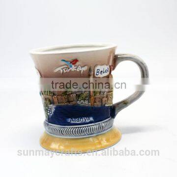 Wholesale Custom High Quality Turkey ALanya Souvenir Ceramic Cup for Sale photo-4