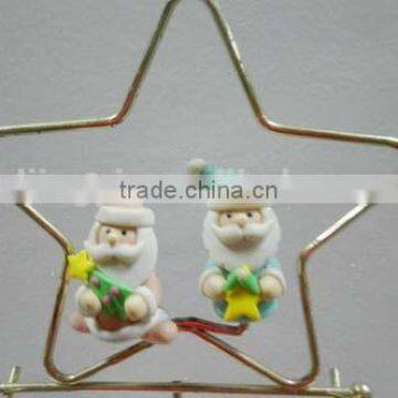 Acrylic Decorative Snowman Balance Mobile Desk Toys photo-2